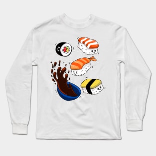 I Love Sushi Long Sleeve T-Shirt